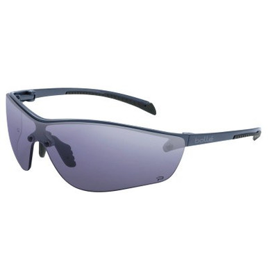 Bolle SILIUM+ Series Safety Glasses, Smoke Lens, Platinum Anti-Fog/Anti-Scratch, 10/BX, #40238