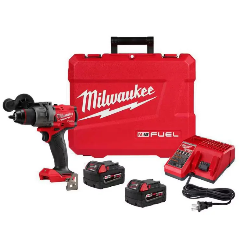 2904-22 Milwaukee M18 Fuel 1/2″ Hammer Drill/Driver Kit