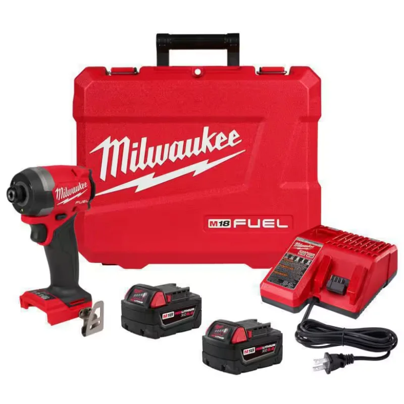 2953-22 Milwaukee M18 Fuel 1/4″ Hex Impact Driver Kit