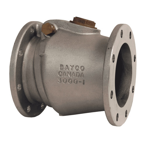 Dixon Bayco Classic 3000 Series 3 in. TTMA Flange Round Swing Check Valve Round