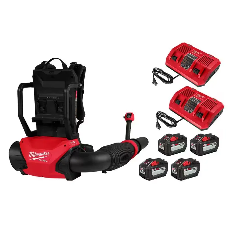 3009-24HD Milwaukee M18 Fuel Dual Battery Backpack Blower Kit