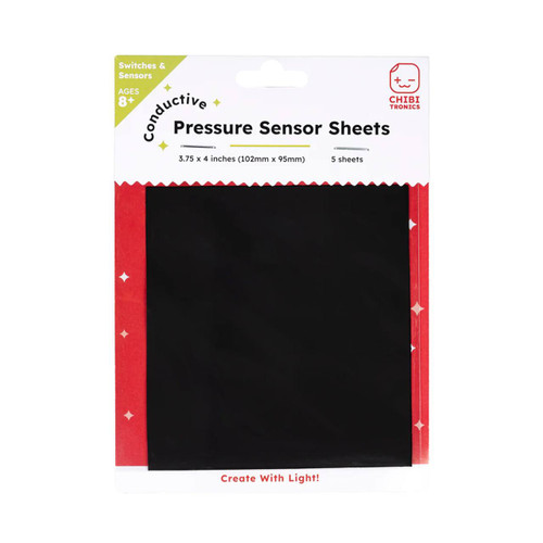 Chibitronics Conductive Plastic Sheets, 5-Pack