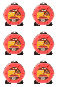 Echo Genuine 1/2 Lb Donut .105" Diameter Round Trimmer Line 305105055-6PK