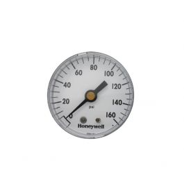 Honeywell 305917 2" Mount Pressure Indicating Gauge 0-160 PSI 1/4" Back