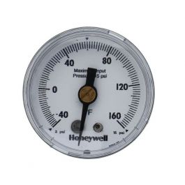 Honeywell 305929 1-1/2" Receiver Gauge -40°F to 160°F