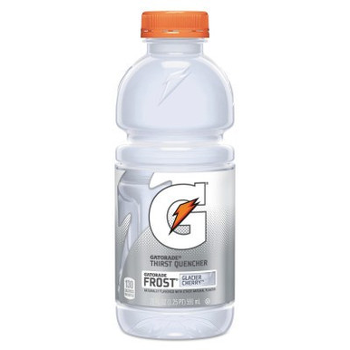 Gatorade 20 Oz. Wide Mouth, Glacier Cherry, 20 oz, Bottle, 24/CA, #10247