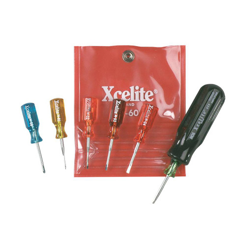 Xcelite Mini Jeweler's Screwdriver Set, 6-Piece