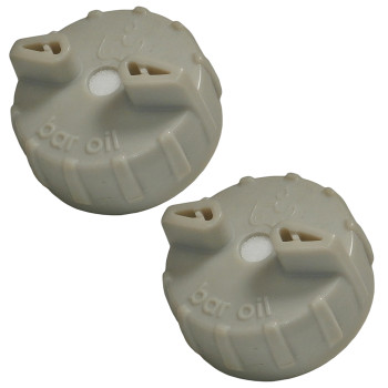 Homelite Chain Saw Replacement Oil Cap - 310560009-2PK