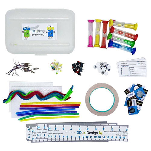 3Dux Build-A-Bot Add-On Kit, 25 Bots