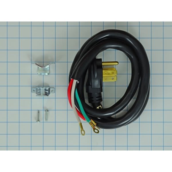 GE Replacement 5ft 4-Wire 50amp Power Cord For Range, Part#WX09X10036