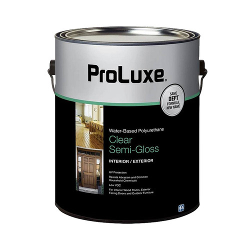 ProLuxe Water-based Polyurethane, Quart, Clear Semi-Gloss