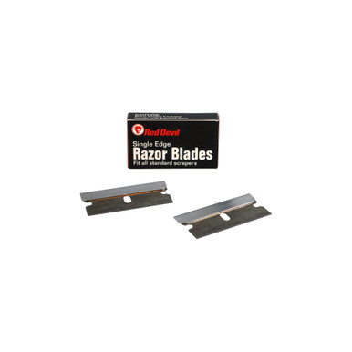 Red Devil RAZOR BLADES SINGLE EDGE, 10/CD, #3270