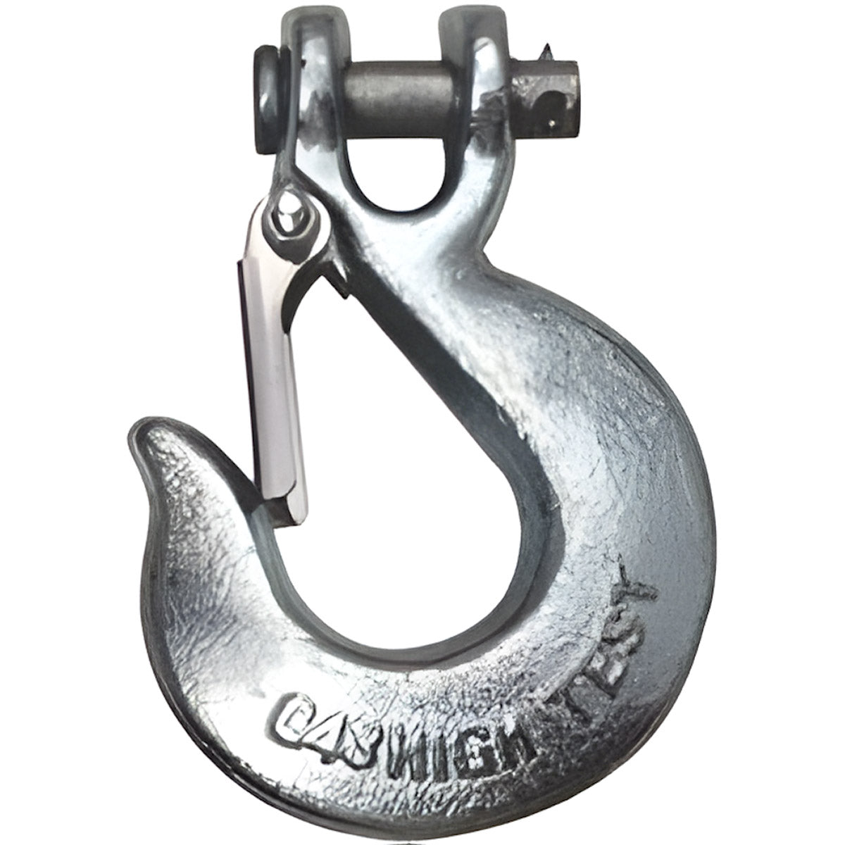 1/4 INCH GRADE 43 CLEVIS GRAB HOOK WITH SAFETY LATCH