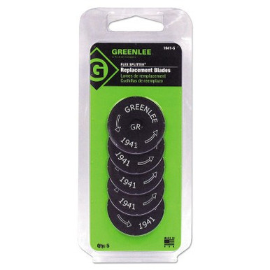 Greenlee 5 Pack Replacement Blades, 30/BX, #50337351