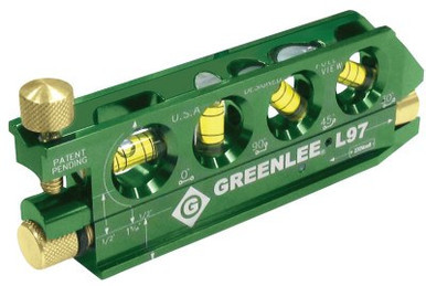 Greenlee Mini-Magnet Laser Levels, 5.63 in, 80 yd, 1 EA, #L97