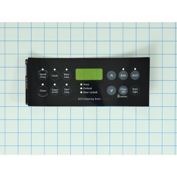 Electrolux Replacement Control Overlay For Range, Part#316419303