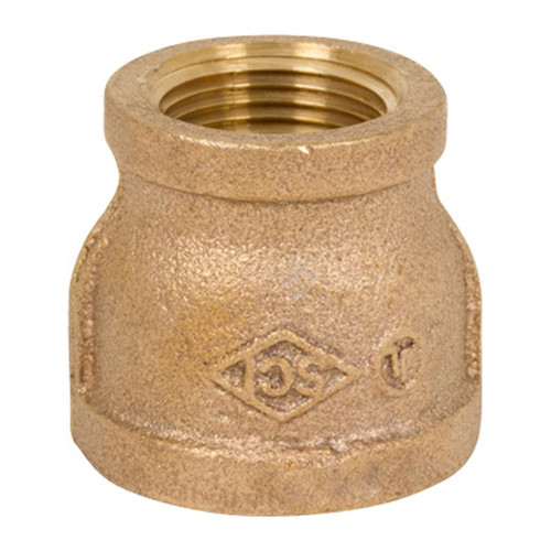 Smith Cooper 125# Bronze Reducing Coupling - Threaded