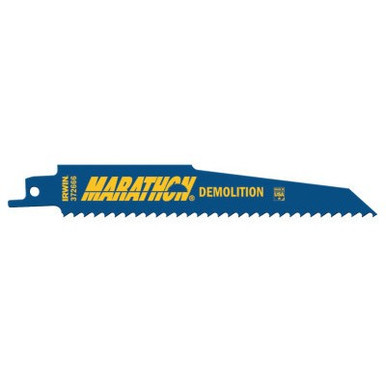 Irwin Demolition Reciprocating Blades, 9", 10 TPI, #IR-372960P5 (5/Pkg)