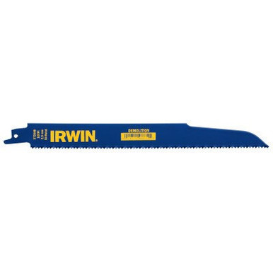 Irwin Marathon Demolition Reciprocating Blades, 9" x 7/8", 10 TPI, #IR-372960 (5/Pkg)