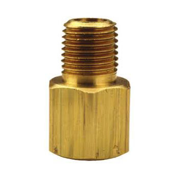 Dixon Brass 1/2 in. Female NPTF x 1/2 in. Male NPTF Adapter