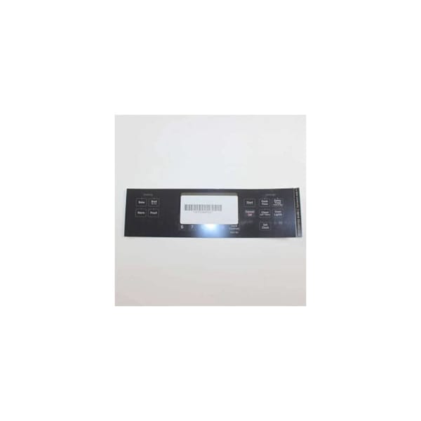 GE Replacement Control Overlay For Range, Part#wb27t11459