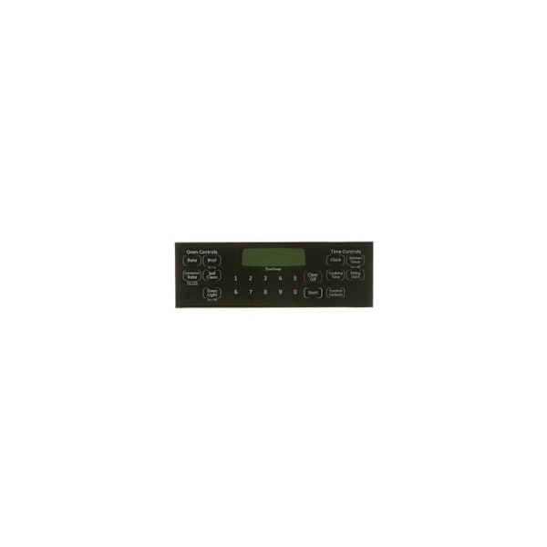 GE Replacement Control Overlay For Range, Part#wb27k10407