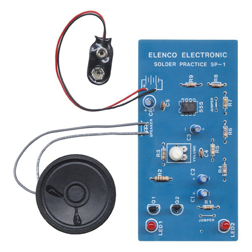 Elenco Solder Practice Kit: European Siren Kit