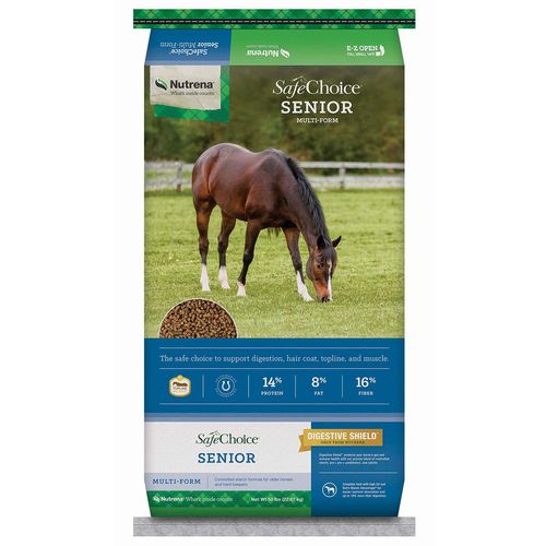 Nutrena SafeChoice Senior Pellet Horse Feed