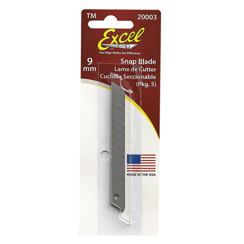 Excel Snap-Off Blades, 5-Pack