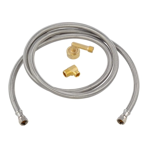 Eastman 72" Stainless Steel Dishwasher Supply Line