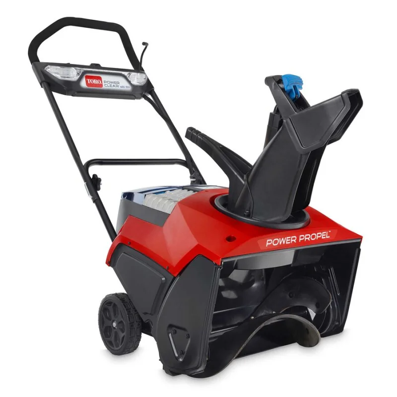 39921 Toro 60V Power Clear E21 21″ Width Self-Propel Single Stage Snow Blower Kit