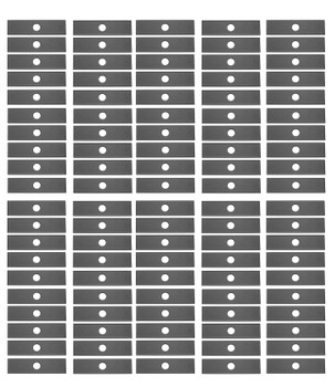 Oregon 100 Pack of Genuine OEM Replacement Edger Blades - 40-139-100PK