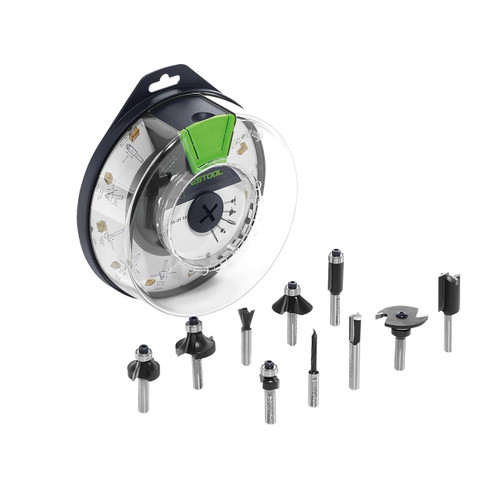 Festool Router Bit Set, 10-Piece