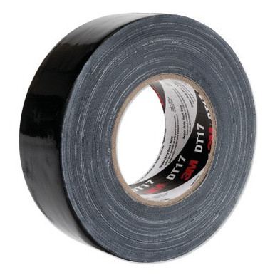 3M DT17 Super-Duty Black Duct Tape, 1.88 in W x 35 yd L, 17 mil, 24/CA
