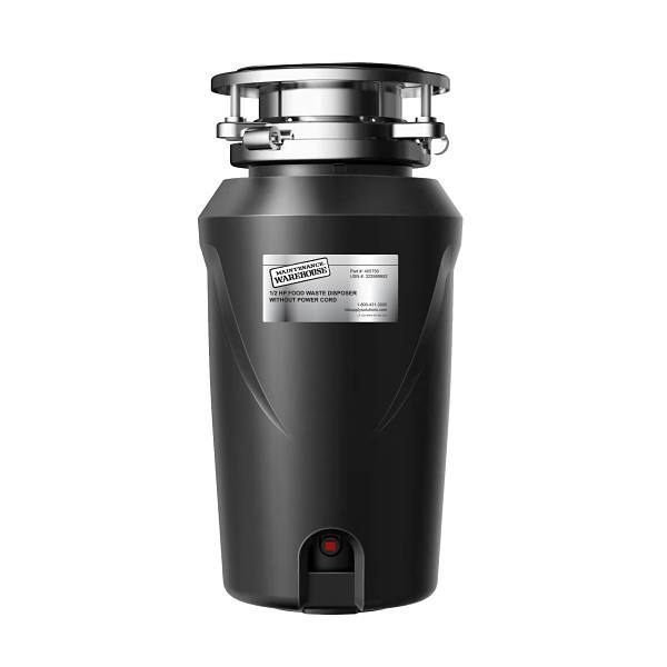 Maintenance Warehouse 1/2 HP Continuous Feed Garbage Disposal Non-Corded With Bio-Shield Odor Protection