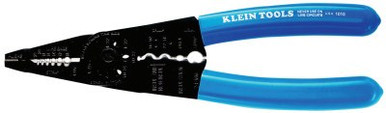 Klein Tools Long-Nose All-Purpose Tools, 8 1/4 in, 10-22 AWG, Blue, 1/EA, #1010