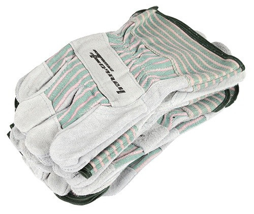 Forney Cowhide Leather Work Gloves, Large