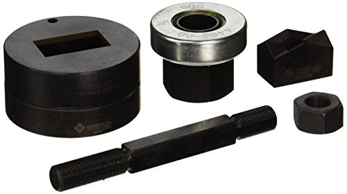 Greenlee 60034 Rectangle Punch Unit, 0.750-Inch by 1.310-Inch
