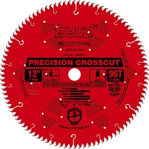Freud Carbide-tipped Plywood & Melamine-cutting, 12"