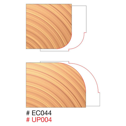 Freud 1/4" & 1/2" Round Over Cutter