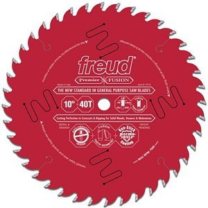 Premier Fusion CT Crosscut Saw Blade 10" x 40T