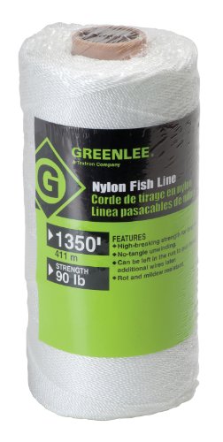 Greenlee Textron 607 Nylon Fish Line, 90-Pound