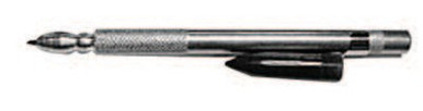 King Tool Scribes, Econo Scribe, 4 1/2 in, Tungsten Carbide, Straight Point, 1/EA, #KESC