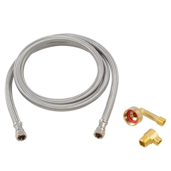 Eastman Universal 5ft SS Dishwasher Supply Line