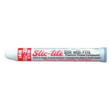 La-Co Slic-Tite Stik Thread Sealants w/PTFEs, 11/16 x 4 3/4 in Stick, White, 1/EA