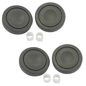 Kenmore 2 Pack of Genuine OEM Replacement Wheels - 4370724-2PK