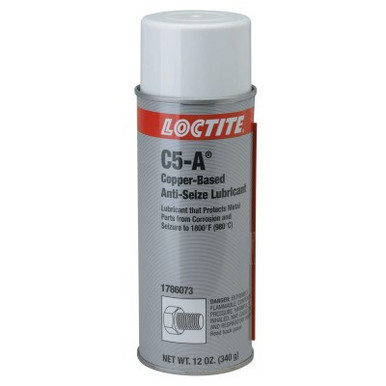 Loctite C5-A Copper Based Anti-Seize Lubricant, 12 oz Can, 12/CA, #1786073