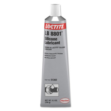 Loctite Silicone Lubricants, 5.3 oz Tube, 1 TB, #234317