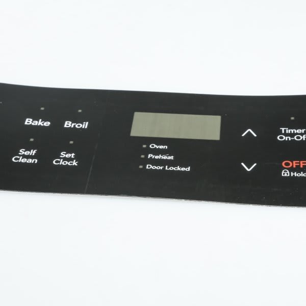 Frigidaire Replacement Control Overlay For Range, Part#316419145