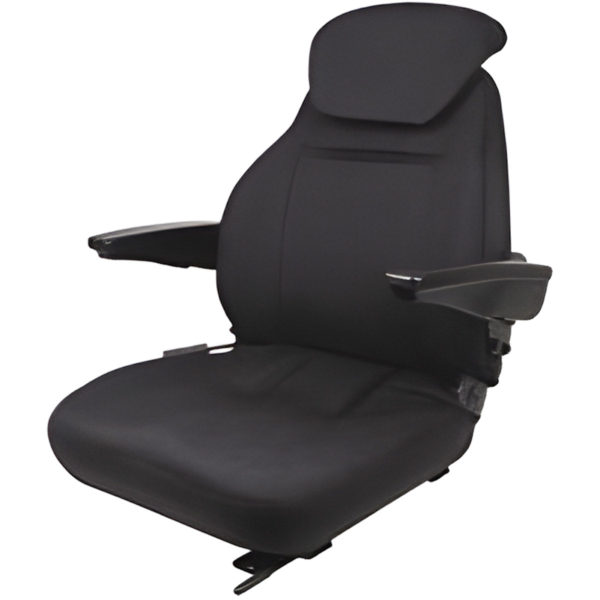 Black Talon Premium High-Back Seat for Zero Turn Mowers - Black Cordura Fabric